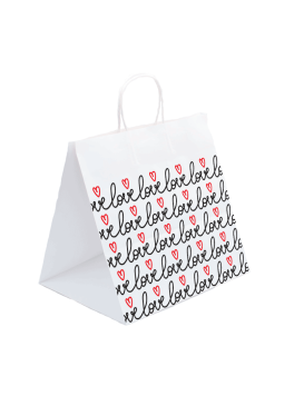 XL BOLSA SOS KRAFT BL - LOVE LOVE